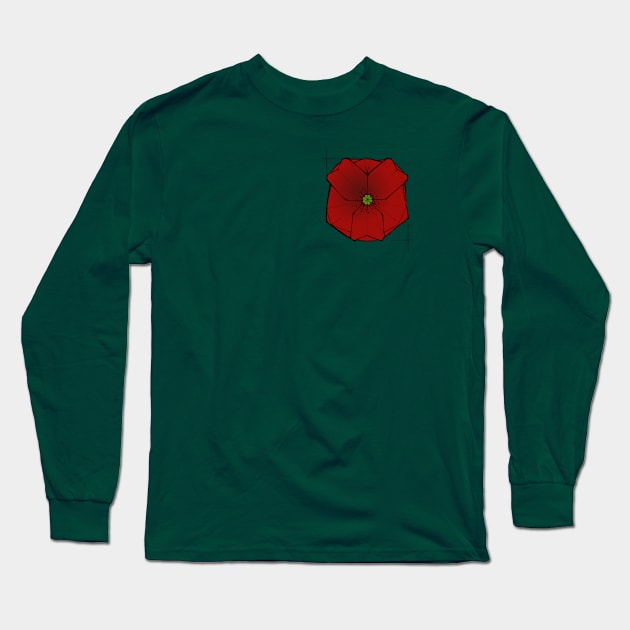 Poppy Long Sleeve T-Shirt by LucyNuzit